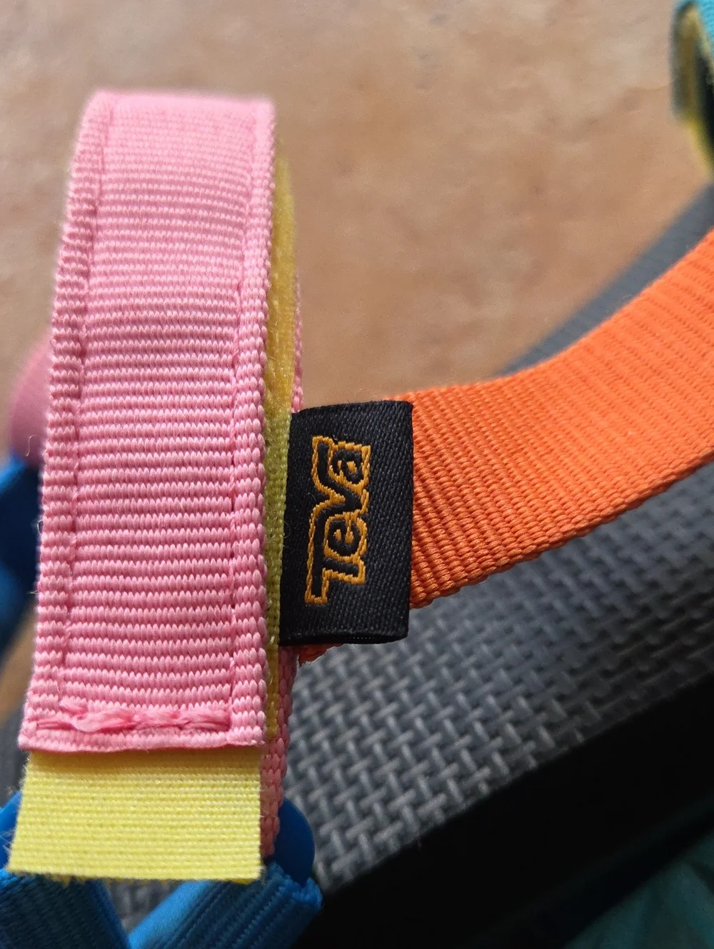 Teva multicolored adjustable